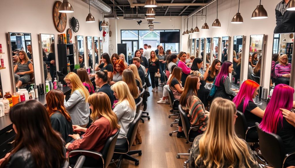 Haircuts and Hair Coloring at Walk-In Salons