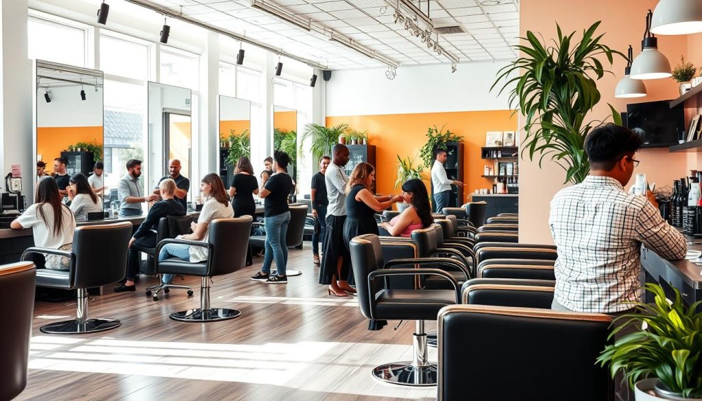 Welcoming Environment in Unisex Hair Care Salons