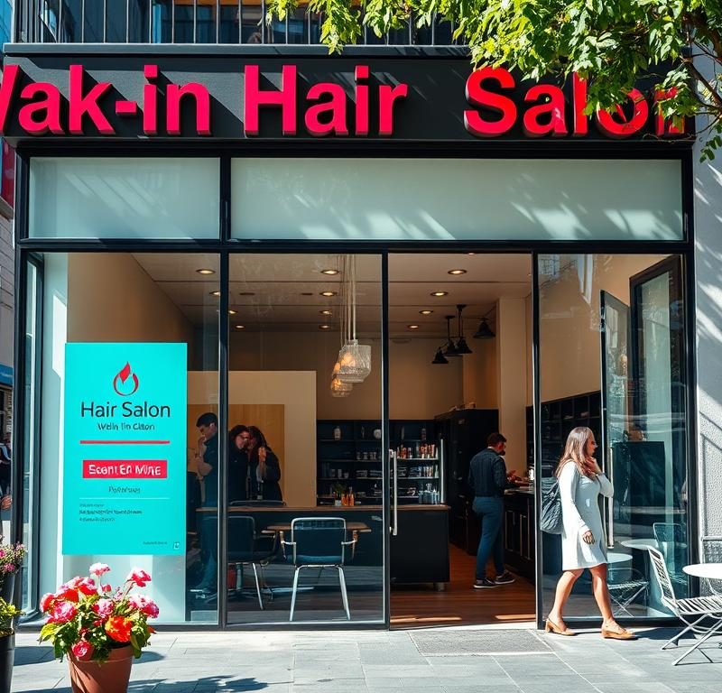 walk in hair salons near me